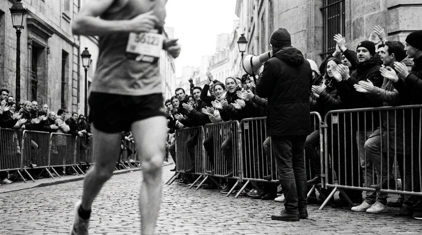 Cheering Zone beim Marathon